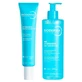 Bioderma Hydrabio Perfecteur Fluid: Fluido hidratante y iluminador de 72 horas con SPF 30, 40 ml + Gel limpiador micelar espumoso hidratante de 24 horas, 400 ml