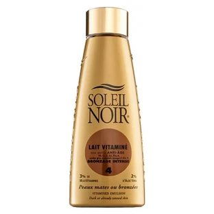 Soleil Noir Lait Vitaminé Bronzage Intense 4 150 ml