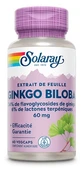 Solaray Ginkgo Biloba, 60 cápsulas vegetarianas