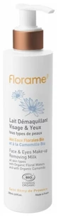 Florame Bio-Reinigungsmilch für Gesicht und Augen 200 ml