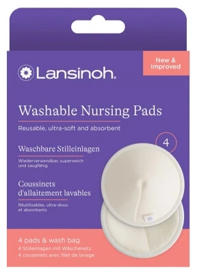 Lansinoh 4 Washable Breast Pads
