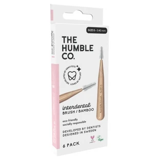 The Humble Co. 6 Bambus-Zahnzwischenraumbürsten