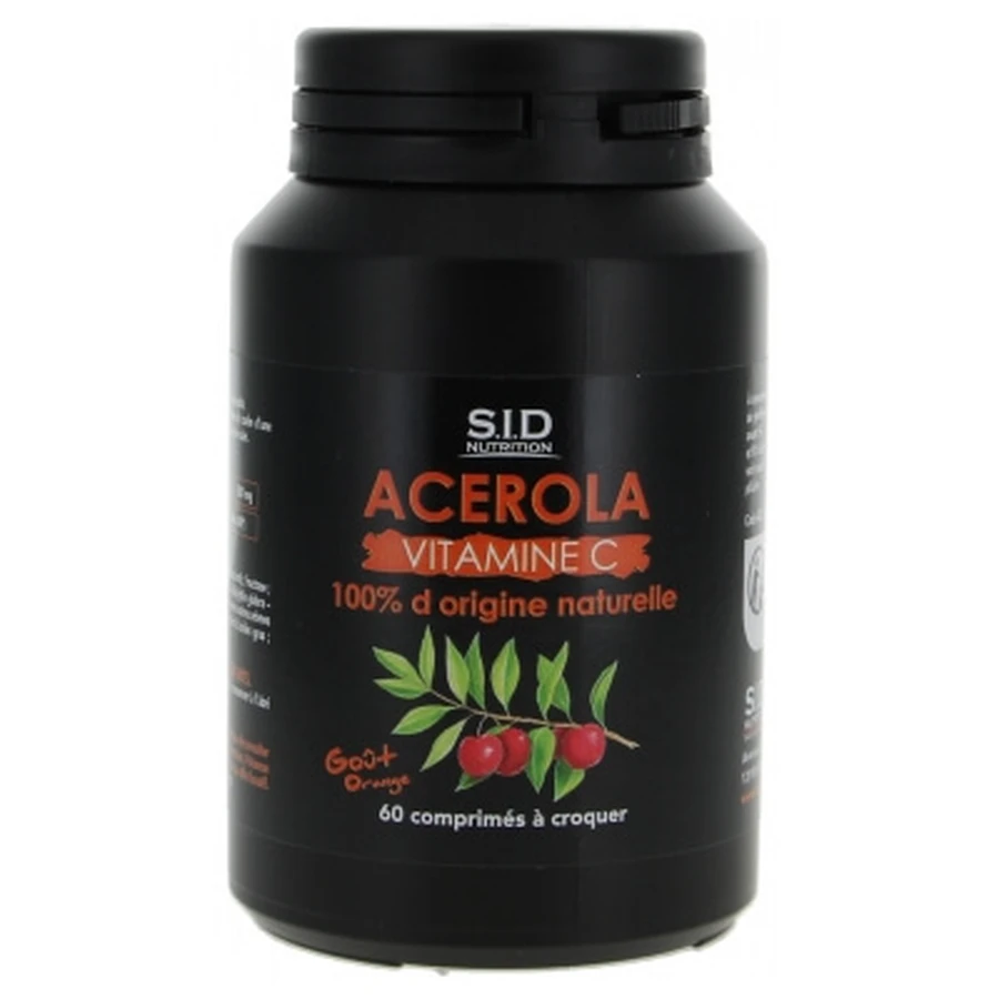 S.I.D Nutrition Acerola Vitamina C 60 comprimidos