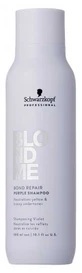 Champú morado BlondMe Bond Repair de Schwarzkopf Professional, 250 ml