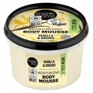 Organic Shop Vanille-Feuchtigkeits-Körpermousse 250 ml