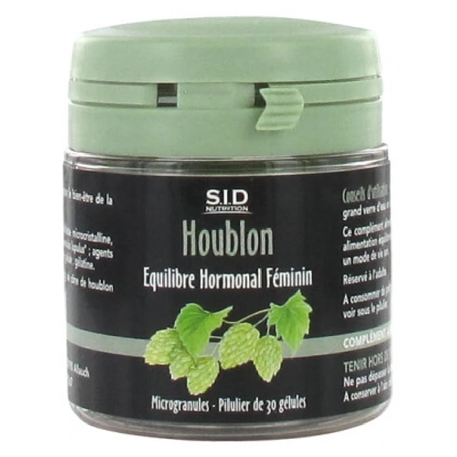 S.I.D Nutrition Women's Hormonal Balance with Hops, 30 Capsules