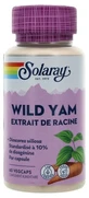 Solaray Wild Yam - 60 vegetarische capsules