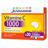Juvamine Vitamin C 1000, 30 Chewable Tablets