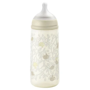 Suavinex Birdies Baby Bottle with Symmetrical Fast-Flow Nipple, 360 ml, 6 Months and Up