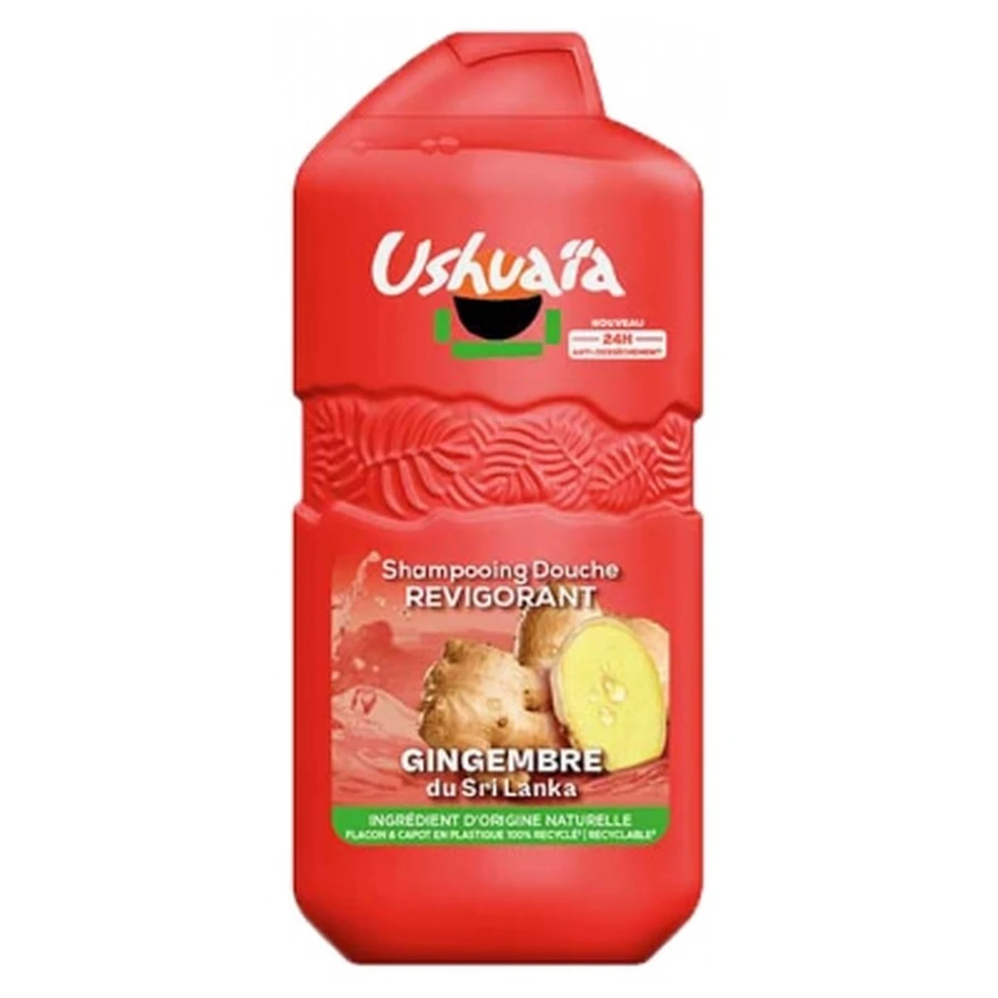 Ushuaïa Verfrissende gembershampoo & douchegel 280 ml