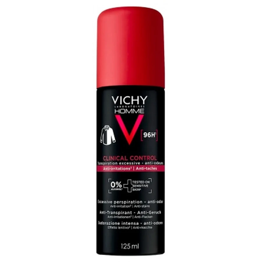 Vichy Homme Clinical Control 96-Stunden-Antitranspirant 125 ml