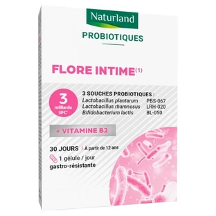 Naturland Probióticos para la salud íntima, 30 cápsulas