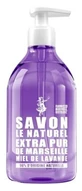 Le Naturel Extra Pure Marseille Soap with Lavender Honey, 500 ml