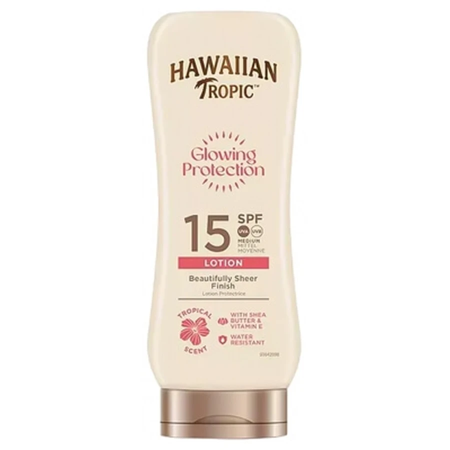 Hawaiian Tropic Glowing Protection Lotion Protectrice SPF15 180 ml