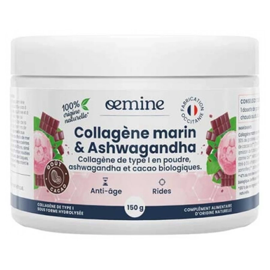 Oemine Marine Collageen & Ashwagandha 150 g