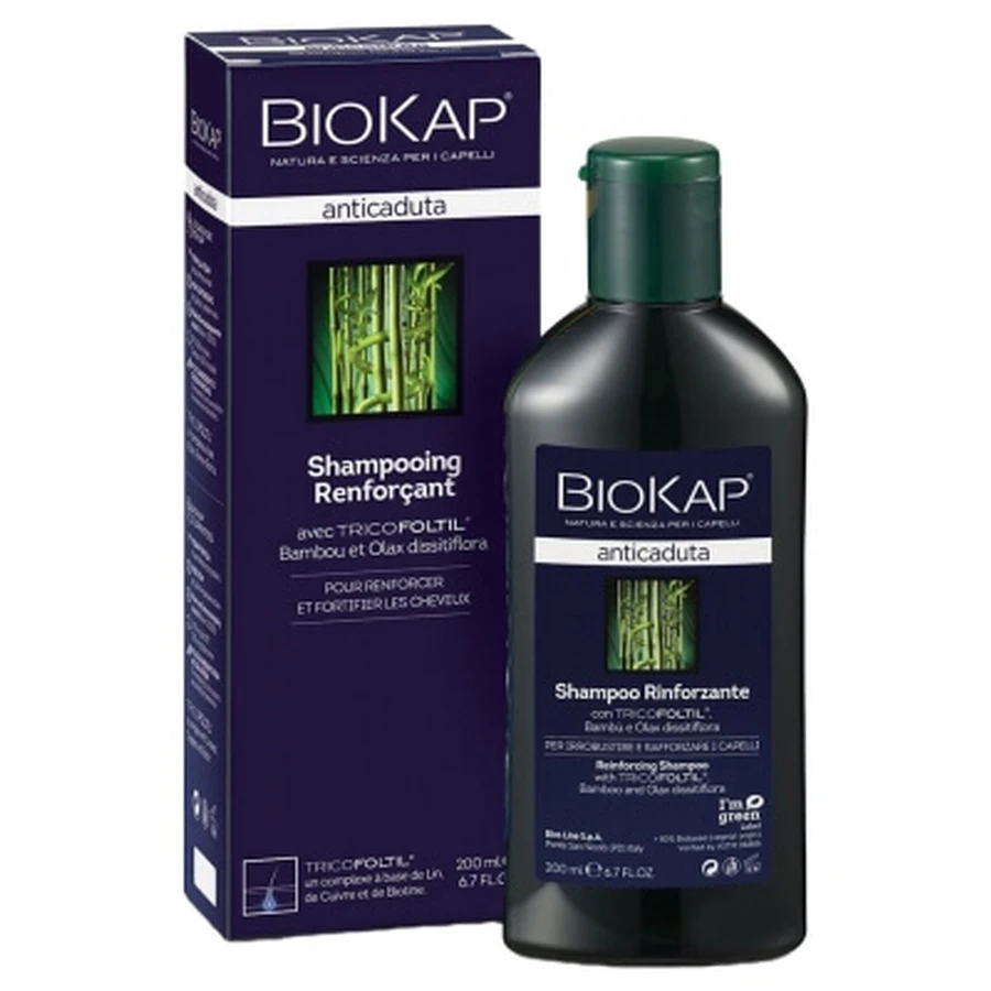 Biokap Versterkende shampoo tegen haaruitval 200 ml