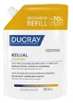 Ducray Kelual Squanorm hydraterende anti-roos shampoo navulling, 400 ml