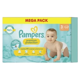 Pampers Premium Protection maat 3, 114 luiers (6–10 kg)
