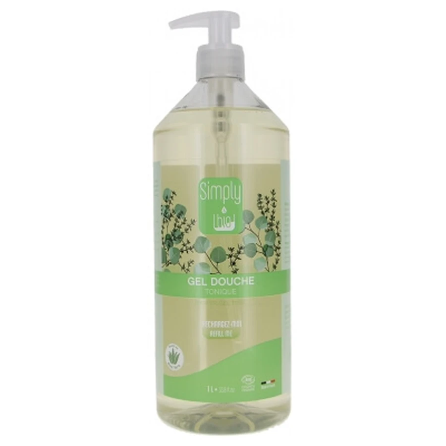 Simply Bio Gel Douche Tonique Bio 1 L