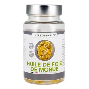 L'Herbôthicaire Huile de Foie de Morue 60 Capsules