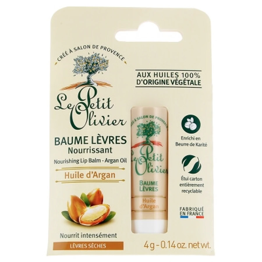 Le Petit Olivier Pflegender Lippenbalsam mit Arganöl 4 g