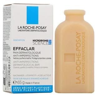 La Roche-Posay Effaclar dermatologische zeep tegen puistjes, 65 g
