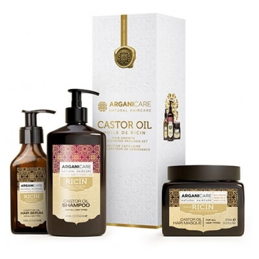 Arganicare Coffret Trio Accélérateur de Croissance Ricin