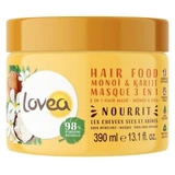 Lovea Hair Food 3-in-1-Maske mit Monoï und Sheabutter, 390 ml