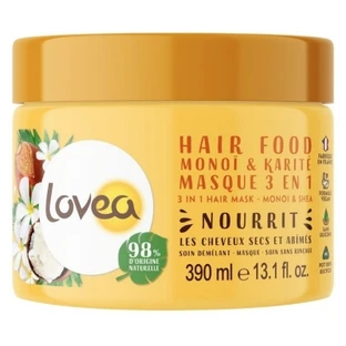 Lovea Hair Food 3-in-1 Monoï & Shea Butter Mask 390 ml