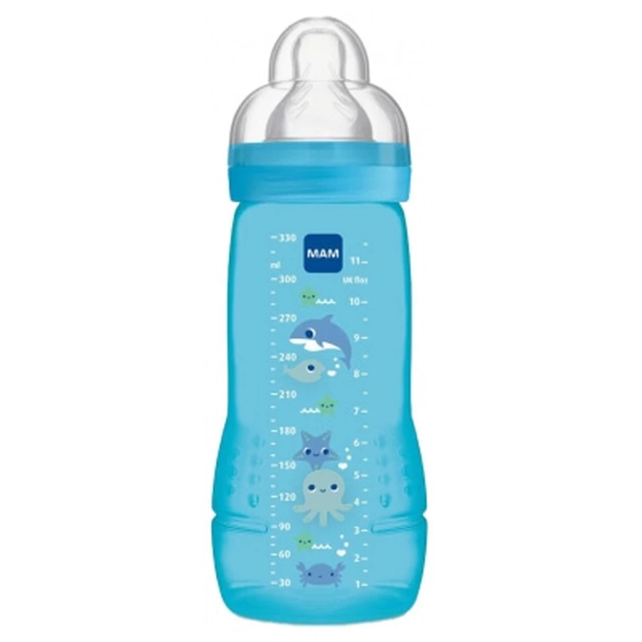 MAM Easy Active Stage 2 Bottle, 330 ml, 6 Months and Up