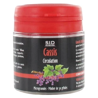 S.I.D Nutrition Circulation Grosella negra 30 cápsulas