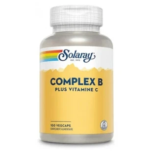 Solaray Complex B Plus Vitamine C 100 VegCaps
