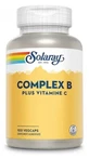 Solaray Complex B Plus Vitamin C 100 VegCaps