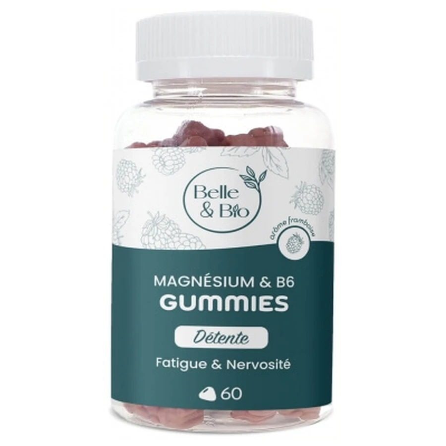 Belle & Bio Magnesium & Vitamine B6 60 Gummies