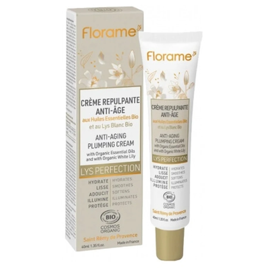 Florame Lys Perfection Organic Anti-Aging Plumping Cream 40 ml