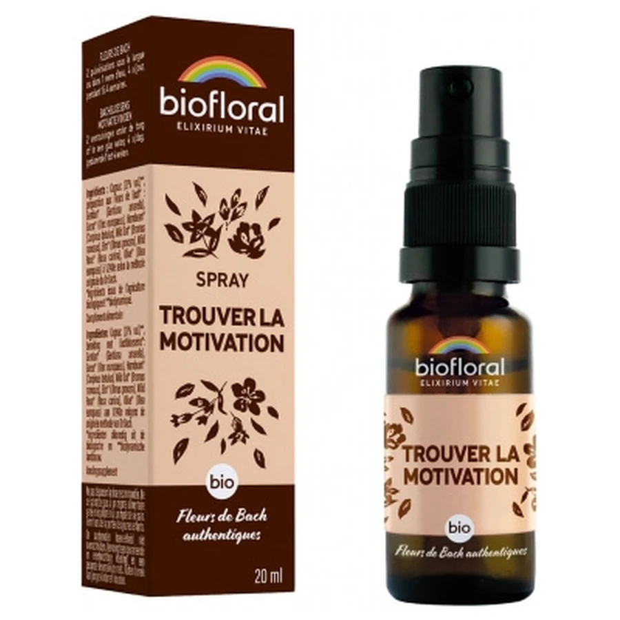 Biofloral "Trova la tua motivazione" Spray biologico, 20 ml