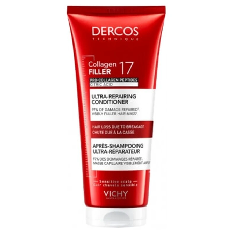 Vichy Dercos Collagen Filler 17 Ultra-Repairing Conditioner 200 ml