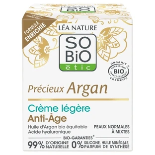 Léa Nature SO BIO étic Prețios Argan Cremă ușoară anti-îmbătrânire bio 50 ml