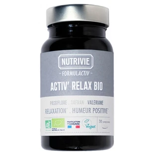 Nutrivie Activ' Relax Bio 30 Comprimés