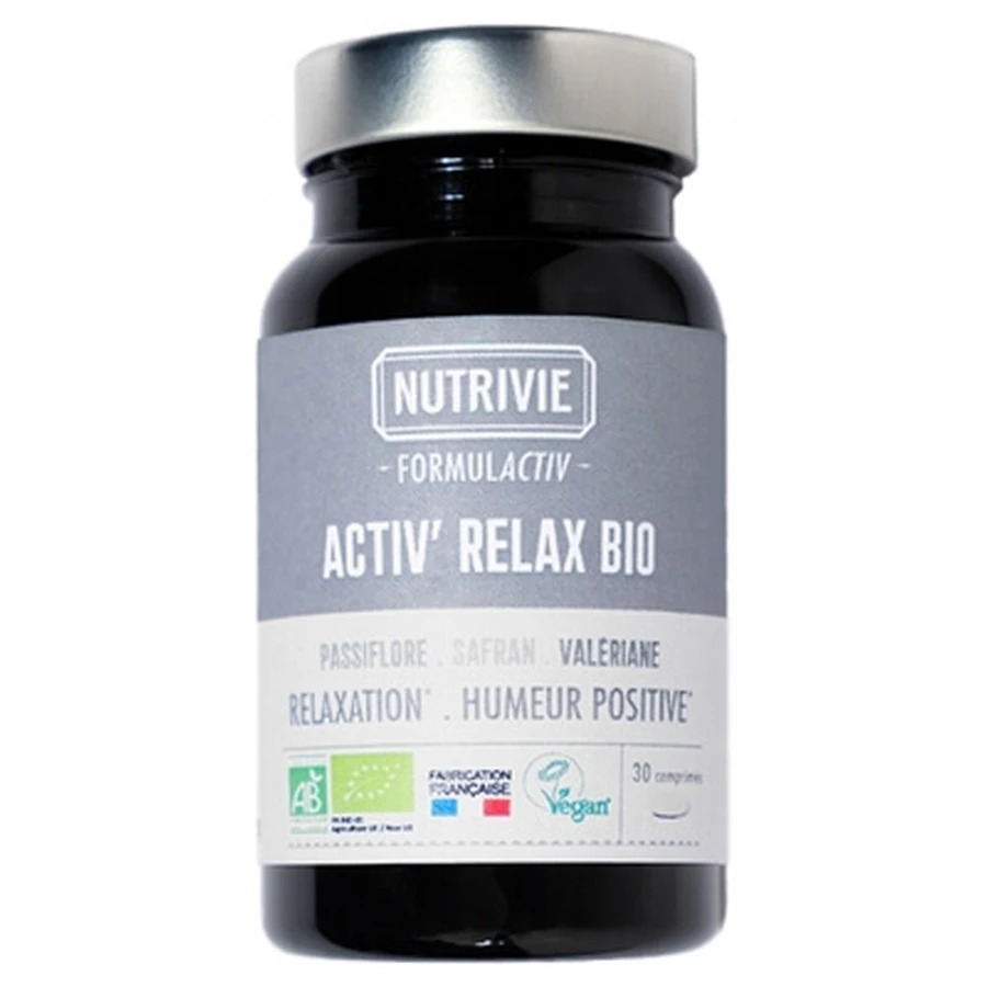 Nutrivie Activ' Relax Bio 30 Comprimés