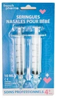 French Pharma Nasal Syringes for Babies 4 Months and Older, 2 x 10 ml
