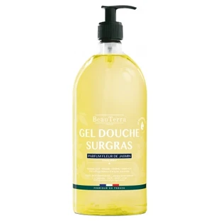 BeauTerra Gel Douche Surgras Fleur de Jasmin 1 L