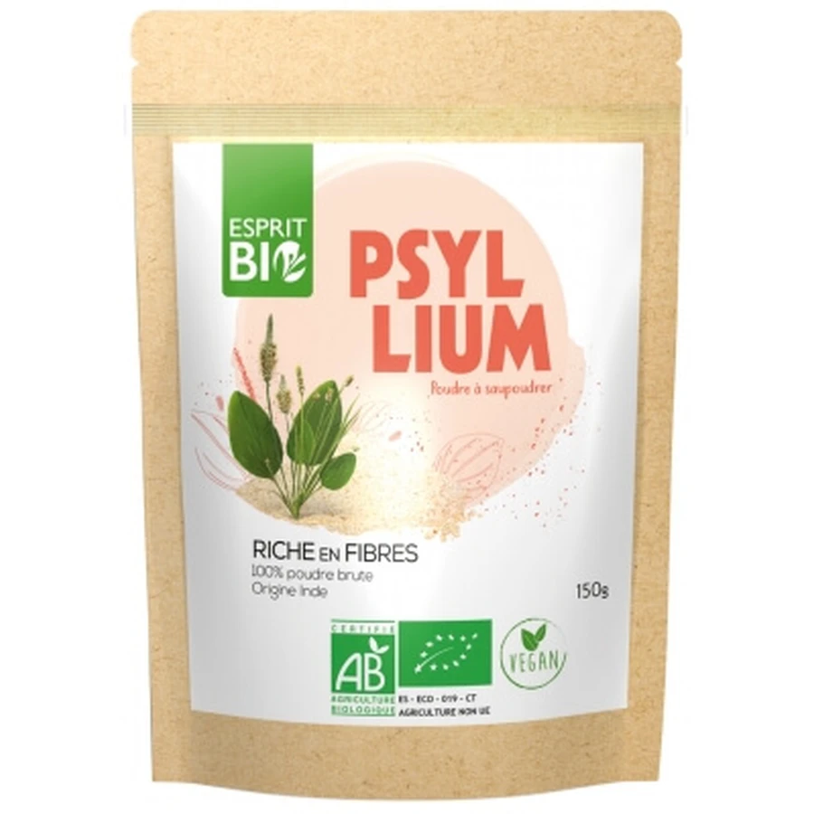 Esprit Bio High-Fiber Psyllium Powder for Sprinkling, 150 g