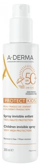 A-DERMA Protect Kids Invisible Spray for Children SPF 50+ 200 ml