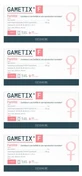 Densmore Gametix F Fertility, 30 sobres, paquete de 4