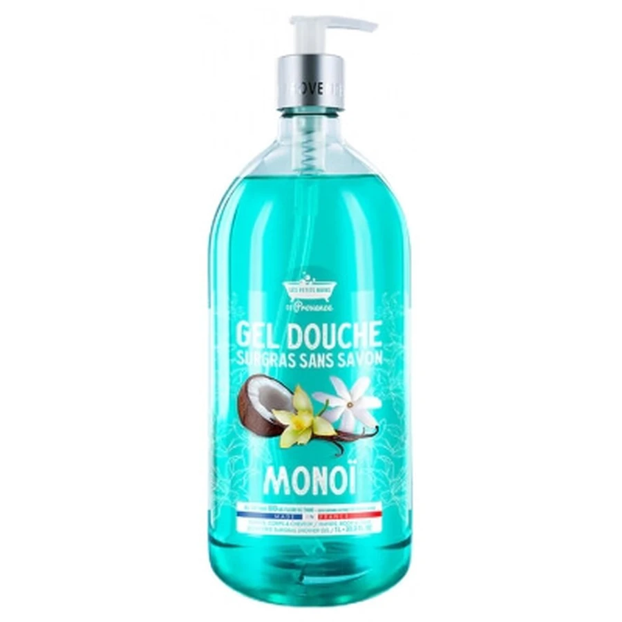 Les Petits Bains de Provence Monoï-douchegel 1 L