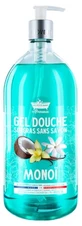 Gel de ducha Monoï de Les Petits Bains de Provence, 1 L