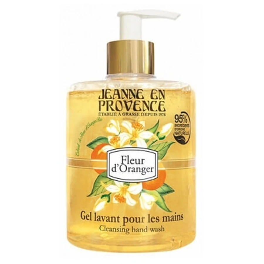 Jeanne en Provence Gel Lavant Mains Fleur d'Oranger