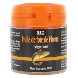 S.I.D Nutrition Vermoeidheid & Energie Levertraan 30 capsules