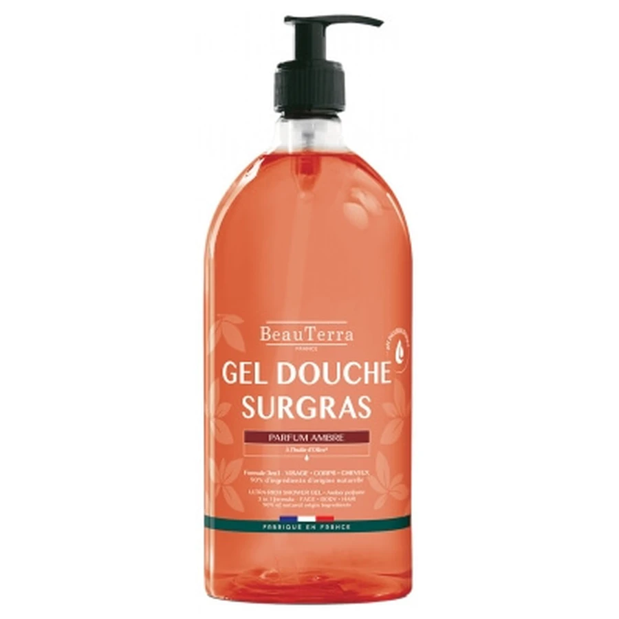 BeauTerra Amber hydraterende douchegel, 1 L